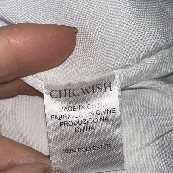 Chicwish Elegant Blue Floral Maxi Dress NWT - Picture 10 of 14